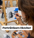 Porträttkurs Måleri 17.30 15/10