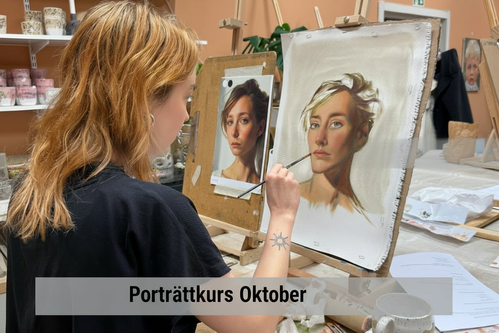 Porträttkurs Måleri 17.30 26/11